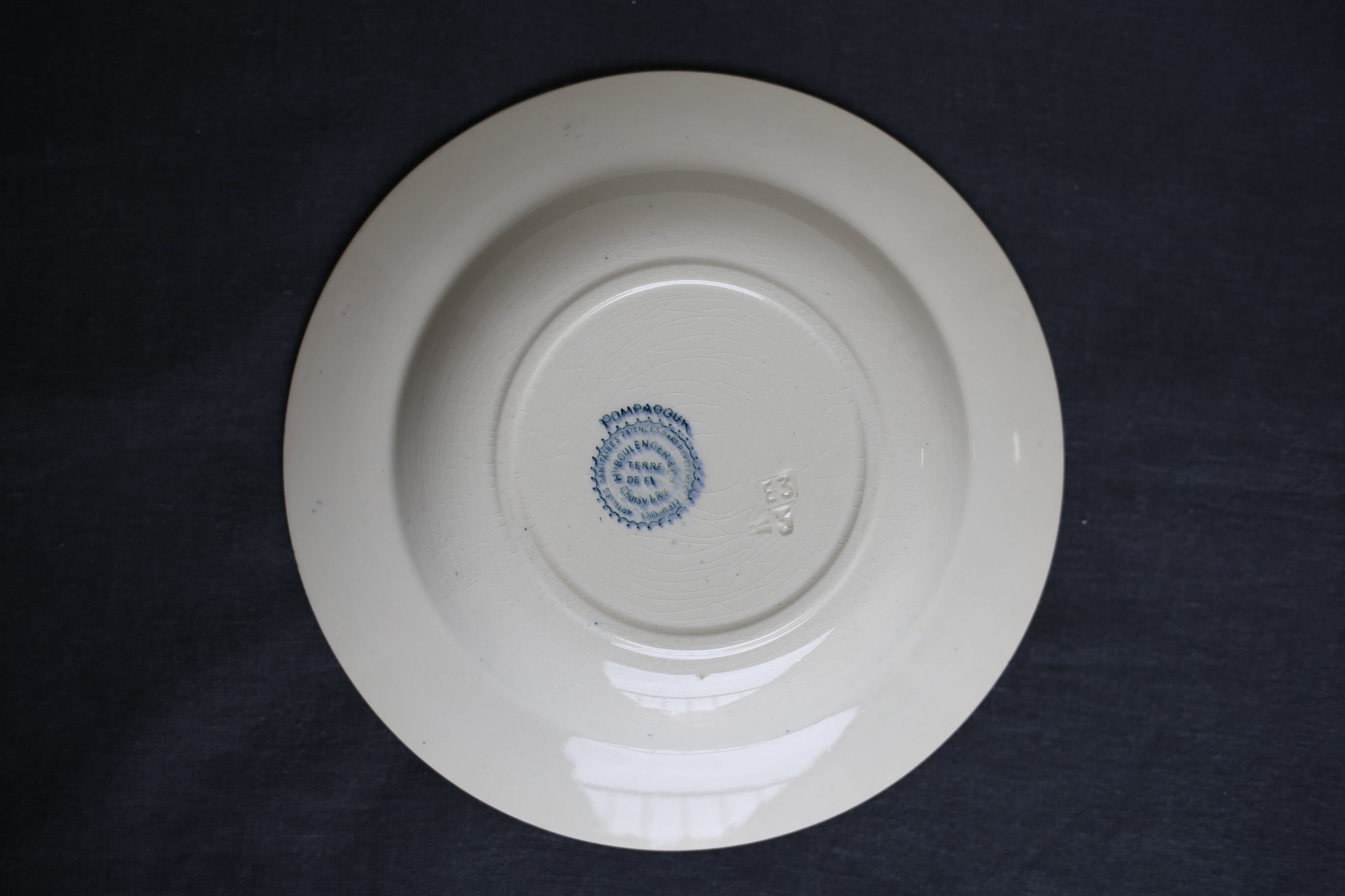 フランス アンティーク Choisy le Roi ショワジールロワ『POMPADOUR