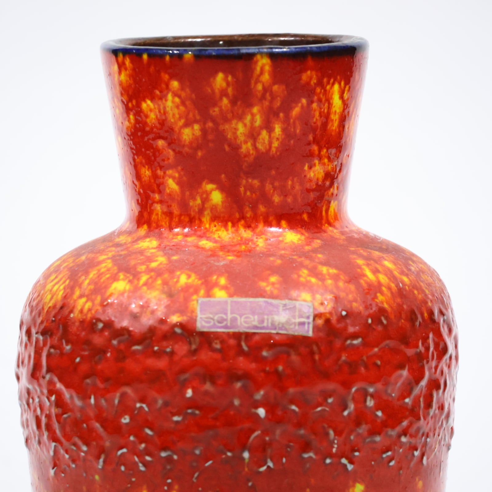 Scheurich-- 21.0cm | Fat Lava & German Art Pottery