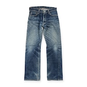DENIME ドゥニーム ヒゲ ハチノス セルビッジ ボタンフライ デニムパンツ ジーンズ W36/インディゴ系 メンズ 希少