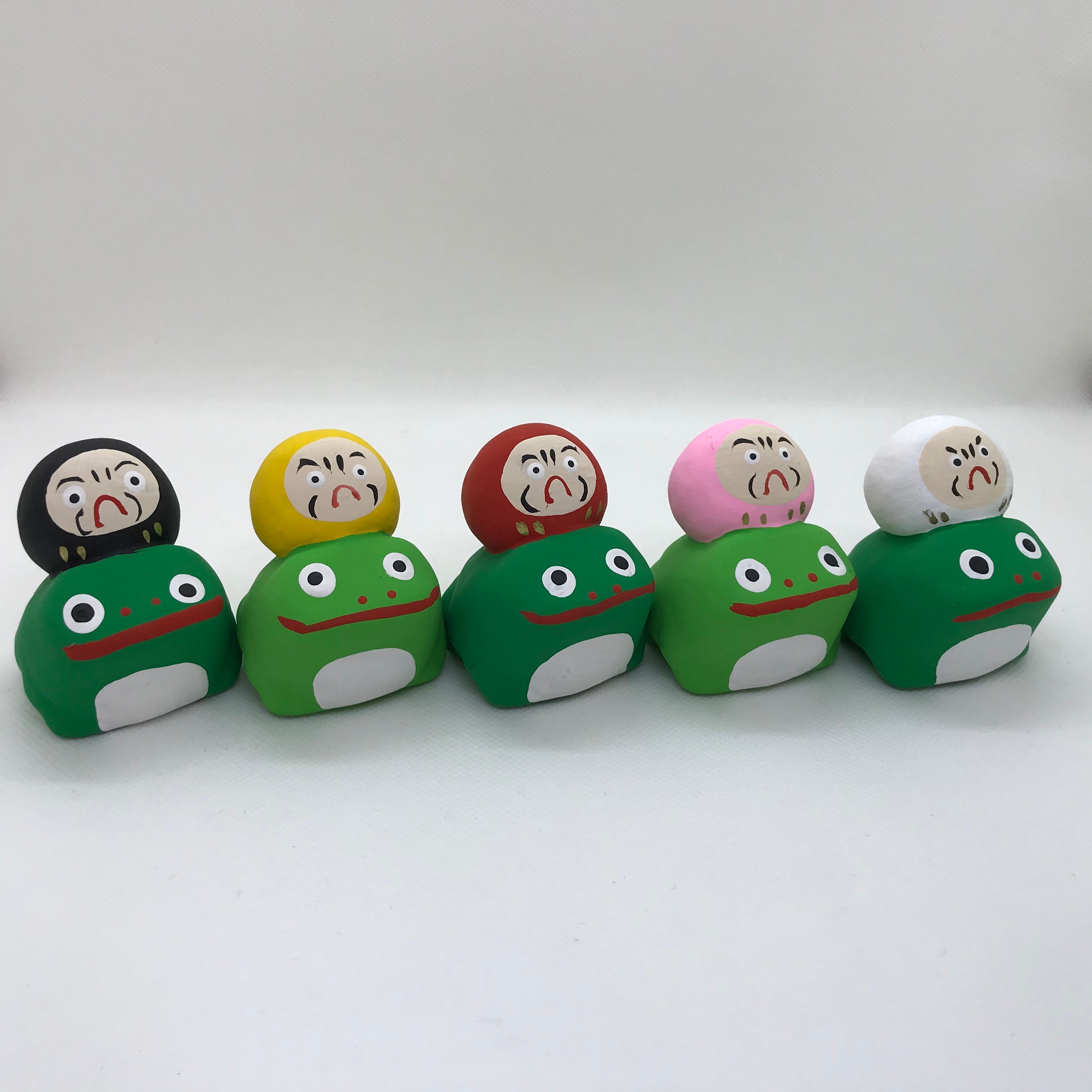 玩具工房 蛙乗りだるま | 綱具屋SETORe