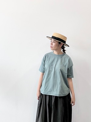 BLUE LAKE MARKET アメリカンドライ天竺バックセンターピンチP/O