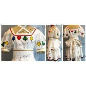 DK1405 ハートの国のアリス Alice 衣装＋ウィッグ02　コスプレ衣装　完全オーダメイドも対応可能 K1405 ハートの国のアリス Alice 衣装＋ウィッグ02 コスプレ衣装