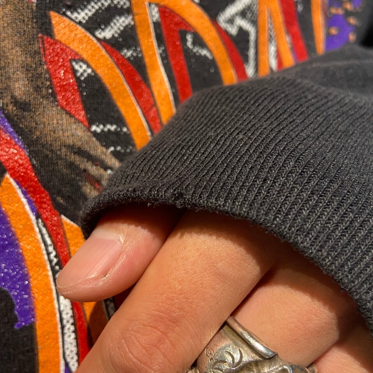 90s USA製 シカゴブルズ ヴィンテージスウェットシャツ マイケルジョーダン NBA Chicago Bulls シカゴ・ブルズ ストライプ 90s ヴィンテージ