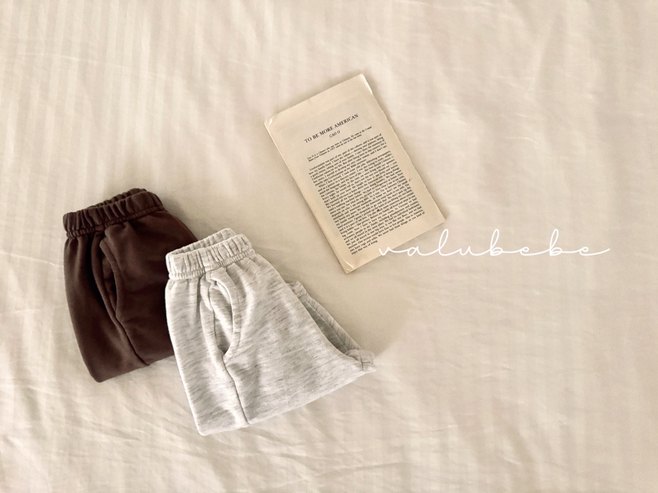 Valubebe 26/AP (Baby) Front-Seam French Terry Pants