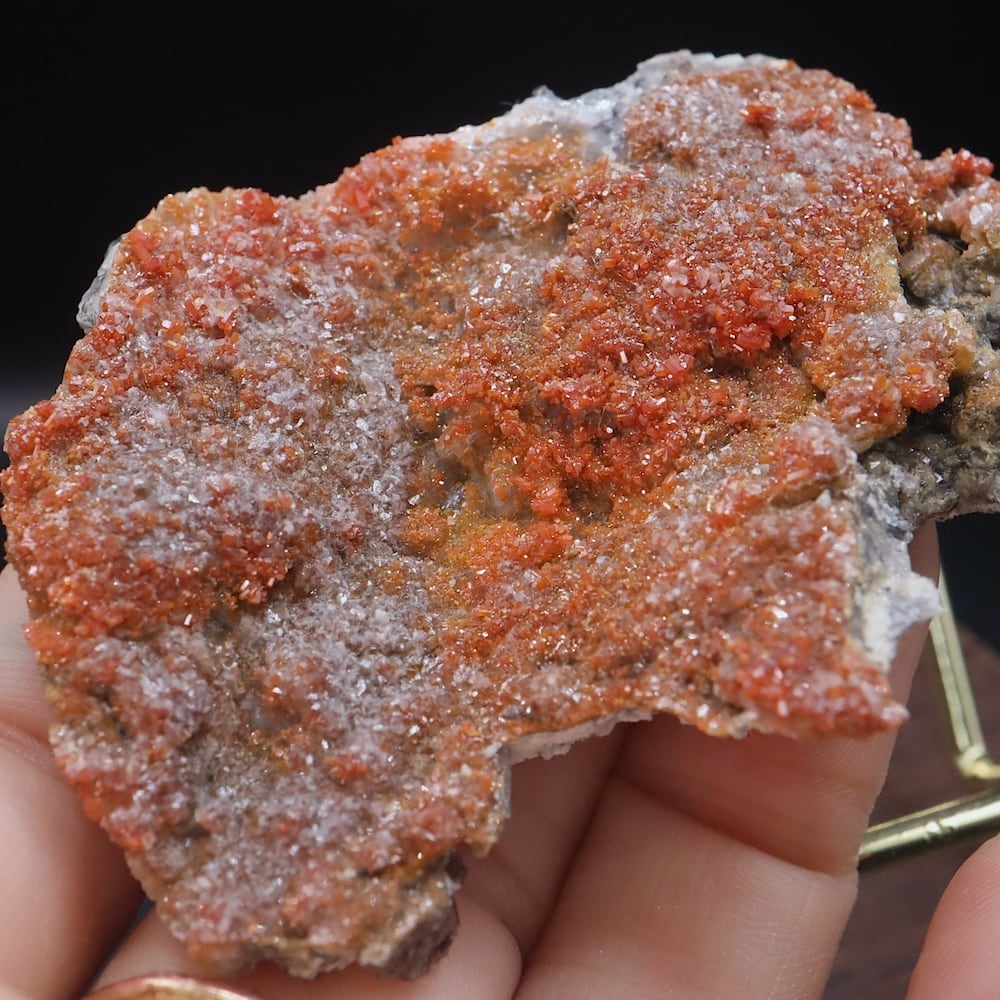 バナジナイト 褐鉛鉱 バナジン鉛鉱 33,3g VND082 鉱物 原石 天然石