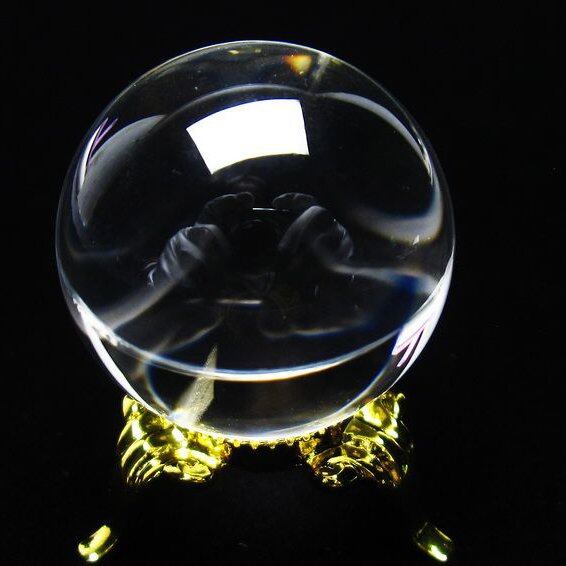水晶 スフィア 丸玉 ブラジル産 30mm 一点物 141-6487