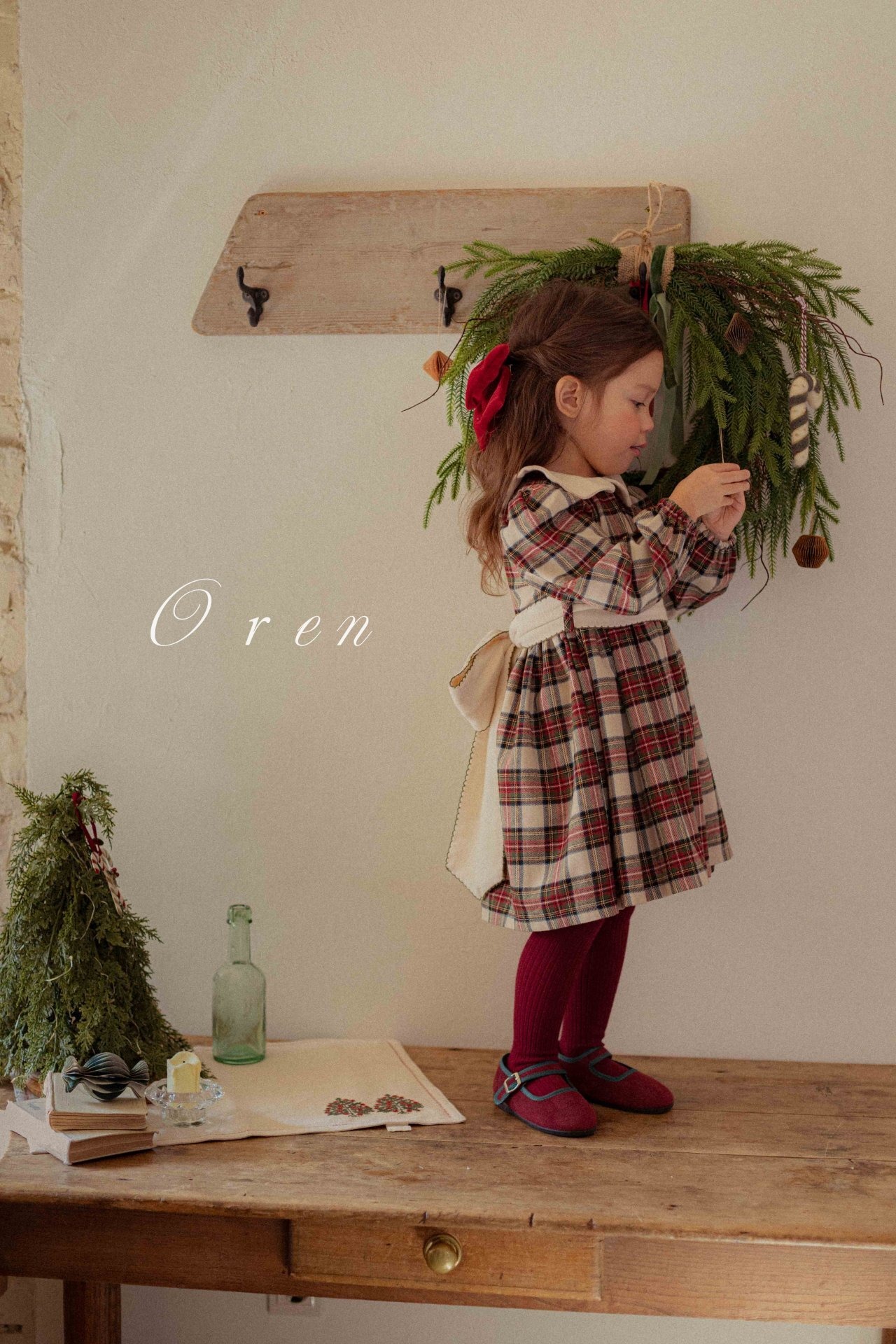 Oren X-mas［取寄］noellia check onepiece