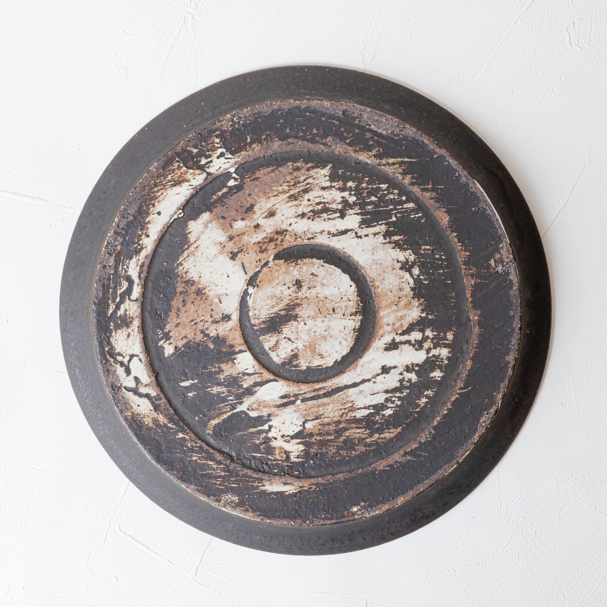 大原拓也］しのぎ7寸リムプレート（ゴールド） | UTSUWA KESHIKI