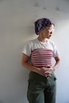 70-80s Deadstock Stripe Bare Top