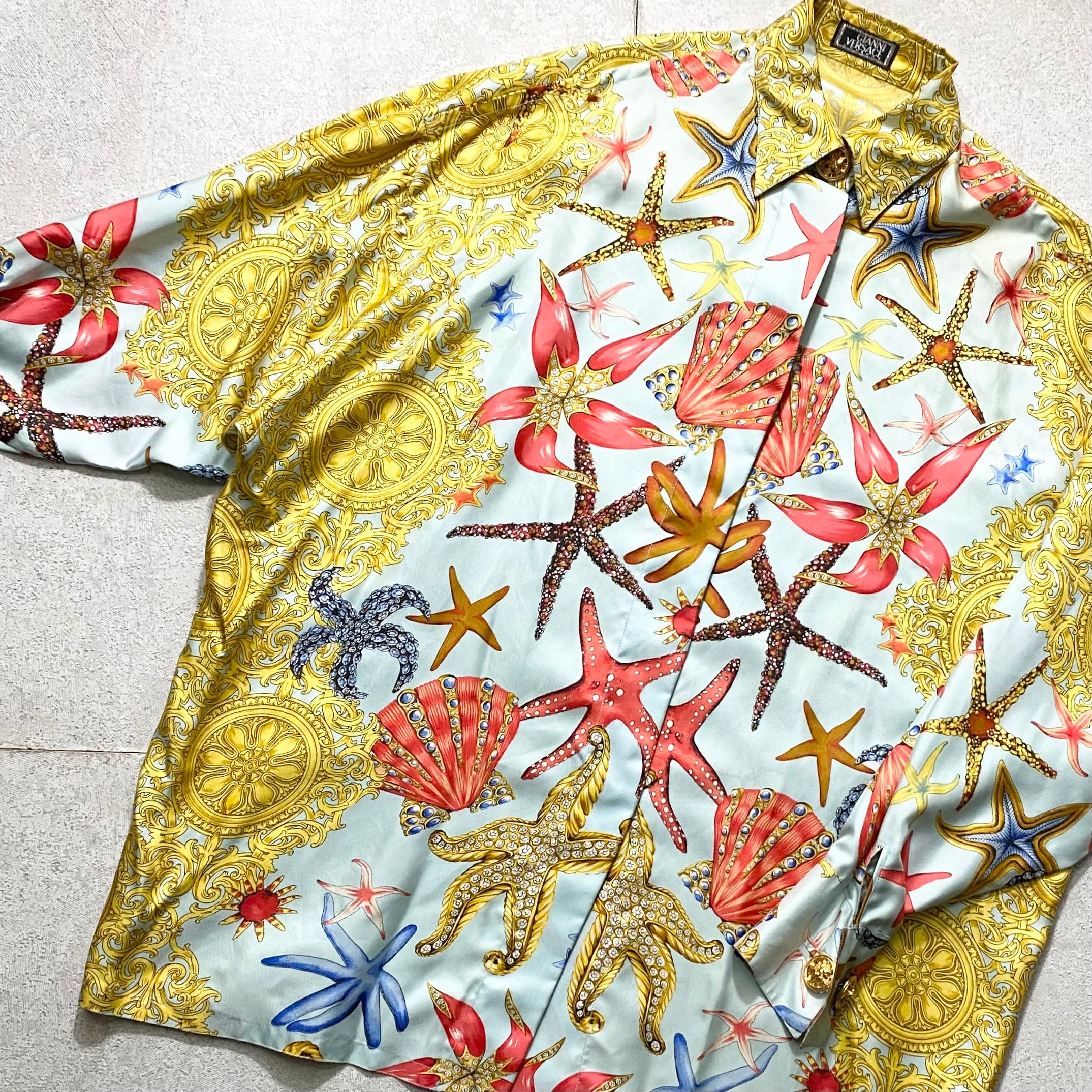 vintage GIANNI VERSACE silk shirt | NOIR ONLINE
