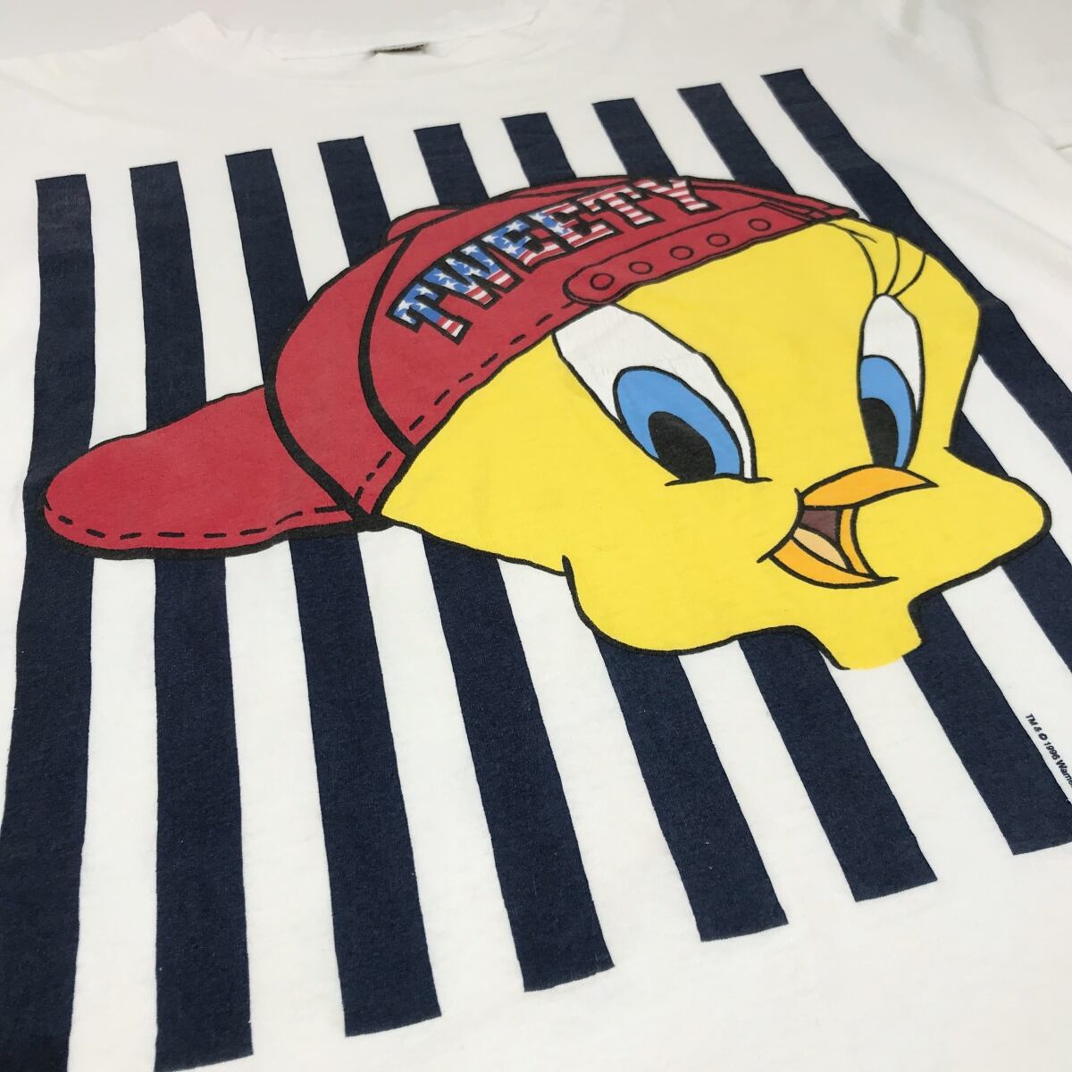 90s ルーニー・トゥイーティー・カートゥーン・フーディ・ジャケット 