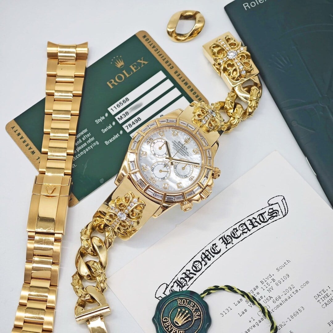 CHROME HEARTS クロムハーツ x ROLEX ロレックス デイトナ Daytona