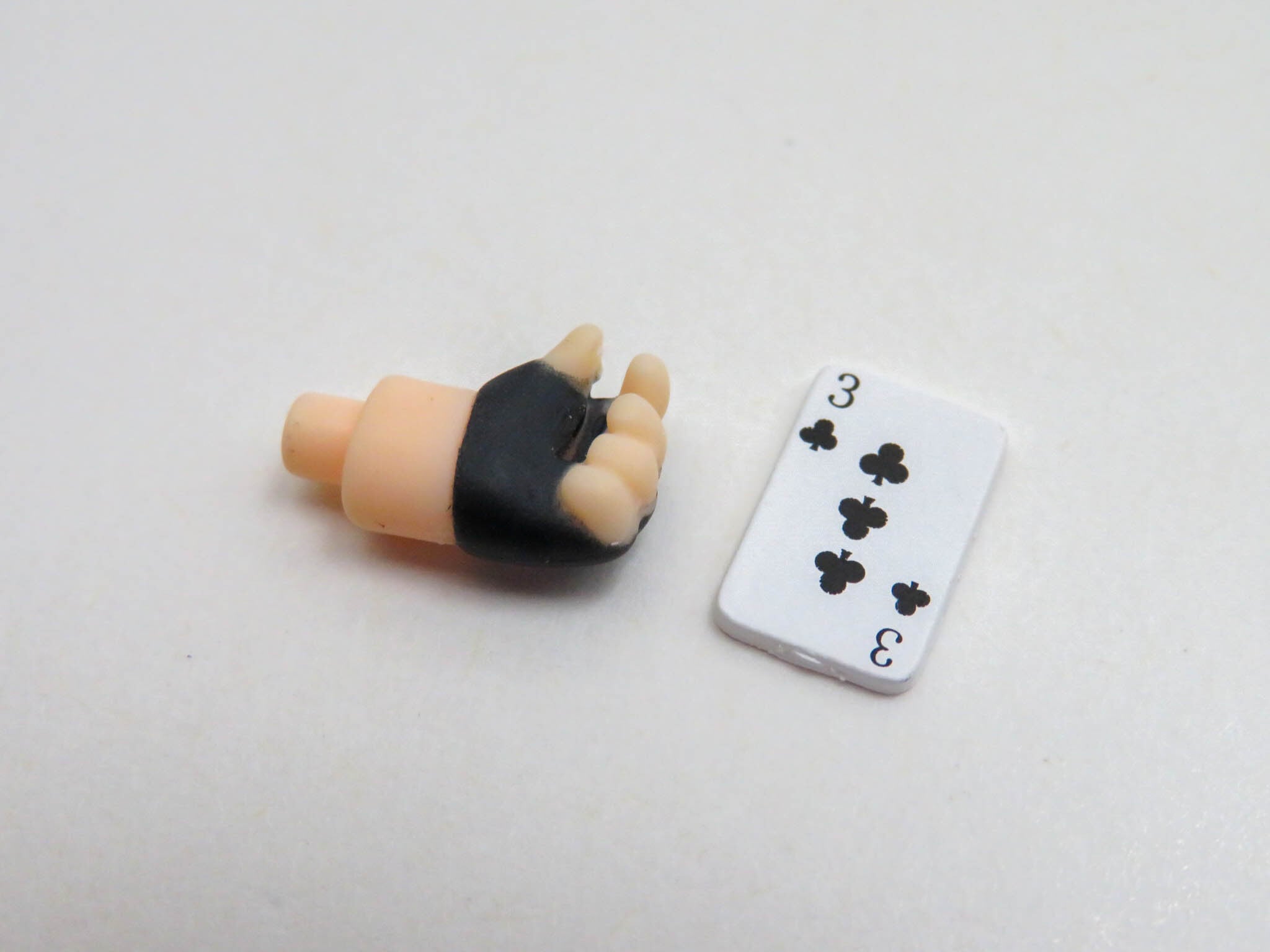 再入荷【1770】 トレイ・クローバー 小物パーツ トランプ ねんどろいど