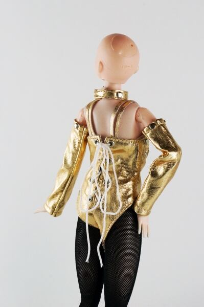 ドール服 1/6 女性用27 スタッズコルセット金セット CC53 DF - 画像4