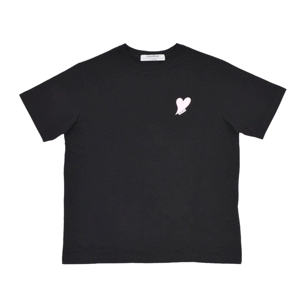 【KIMHEKIM】HEART PATCH T-SHIRT - 1