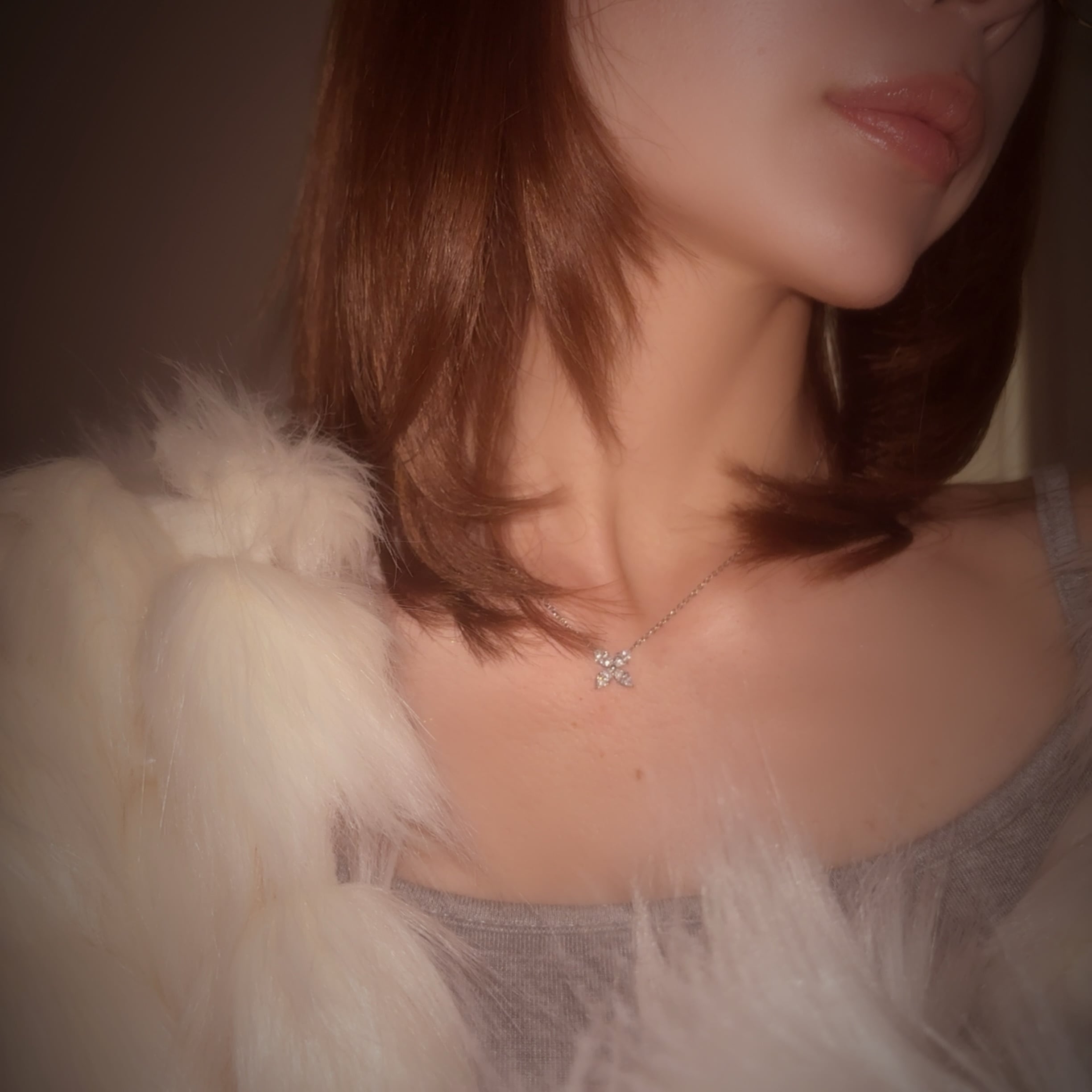 Shine flower necklace | milcy（ミルシー） 大人フェミニン