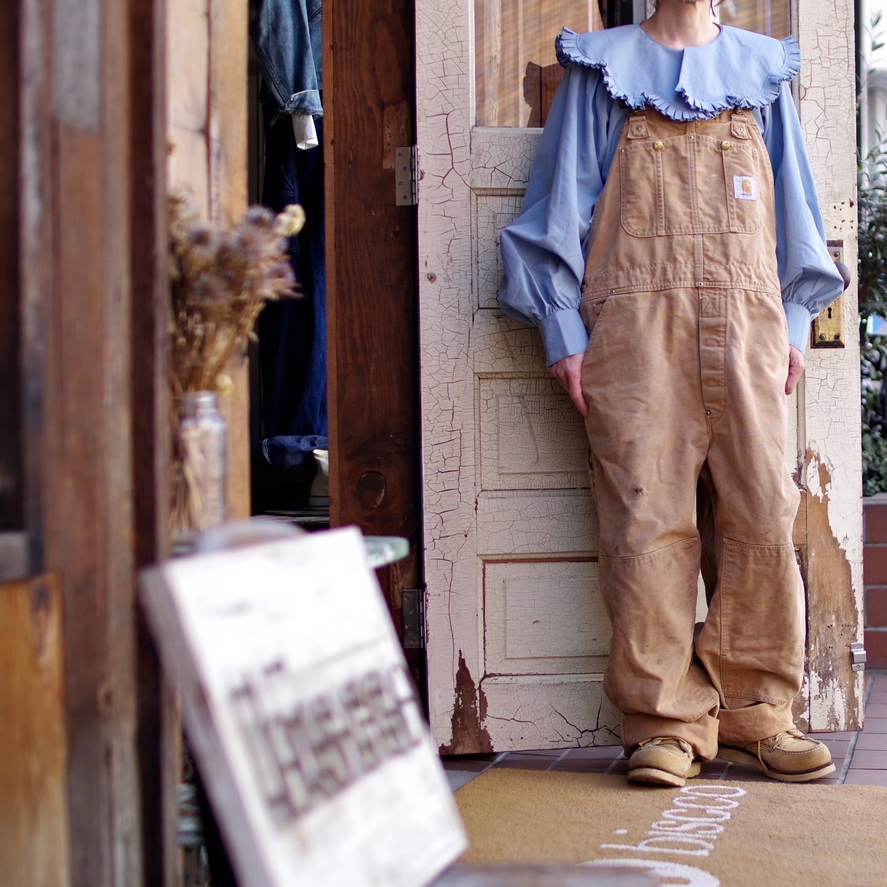 1990s Carhartt Double knee Overall / 90年代 アメリカ製 カーハート 