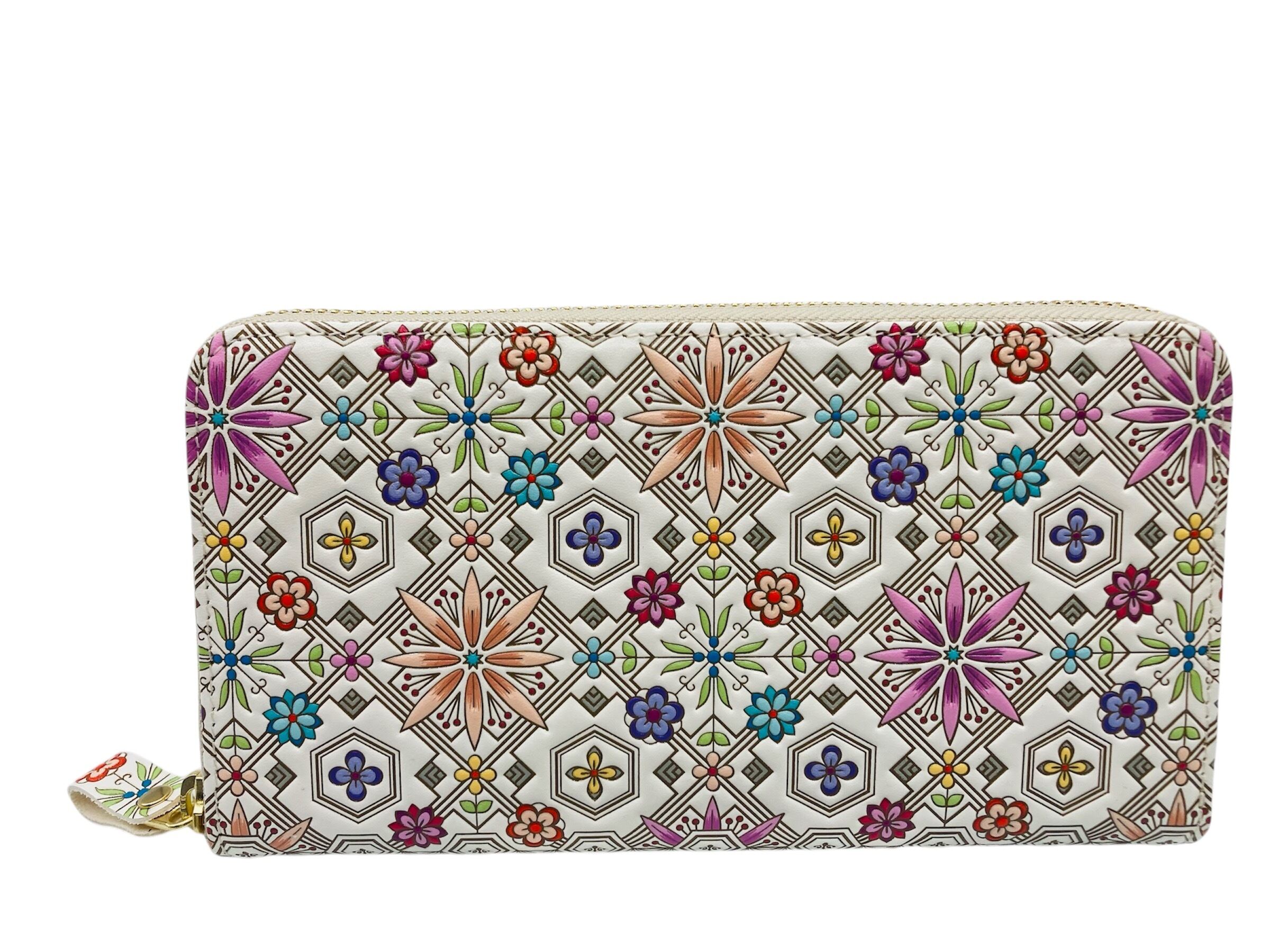 浅草文庫正規品花菱ピンク長財布L字ファスナー母の日女性