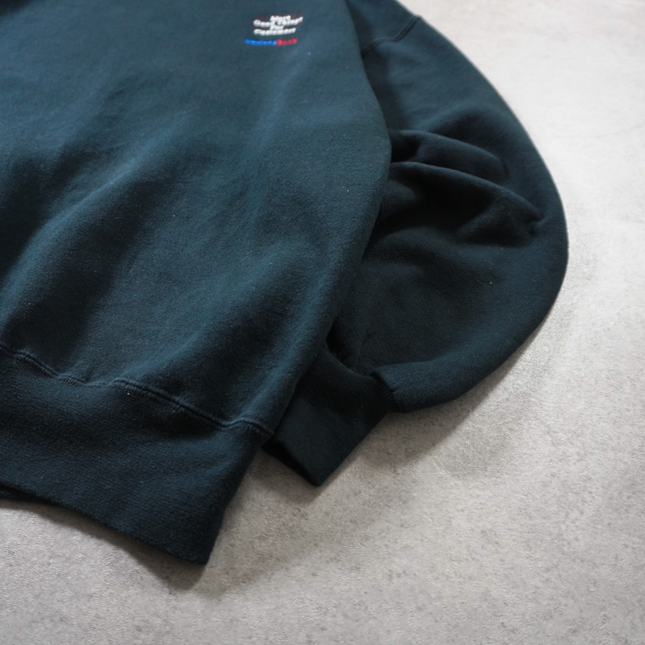 90s JERZEES super sweats black "made in USA" XL 古着 - 5