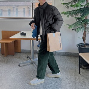 ハイエンドスタンドカラーコットンブルゾン　1009