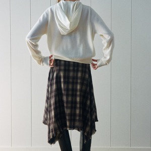 Basic Hooded Knit Pullover  T3763