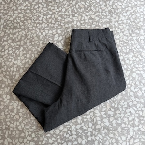 CDG homme / AD1989 wool 2tuck slacks size M