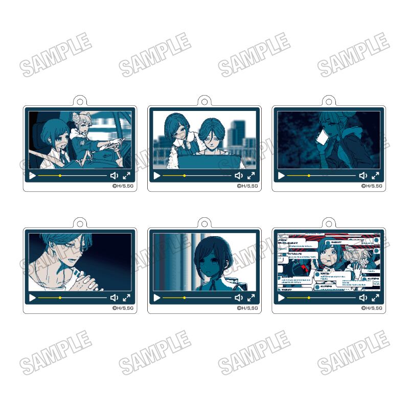 都市伝説解体センター 名場面アクリルキーホルダーコレクション BOX