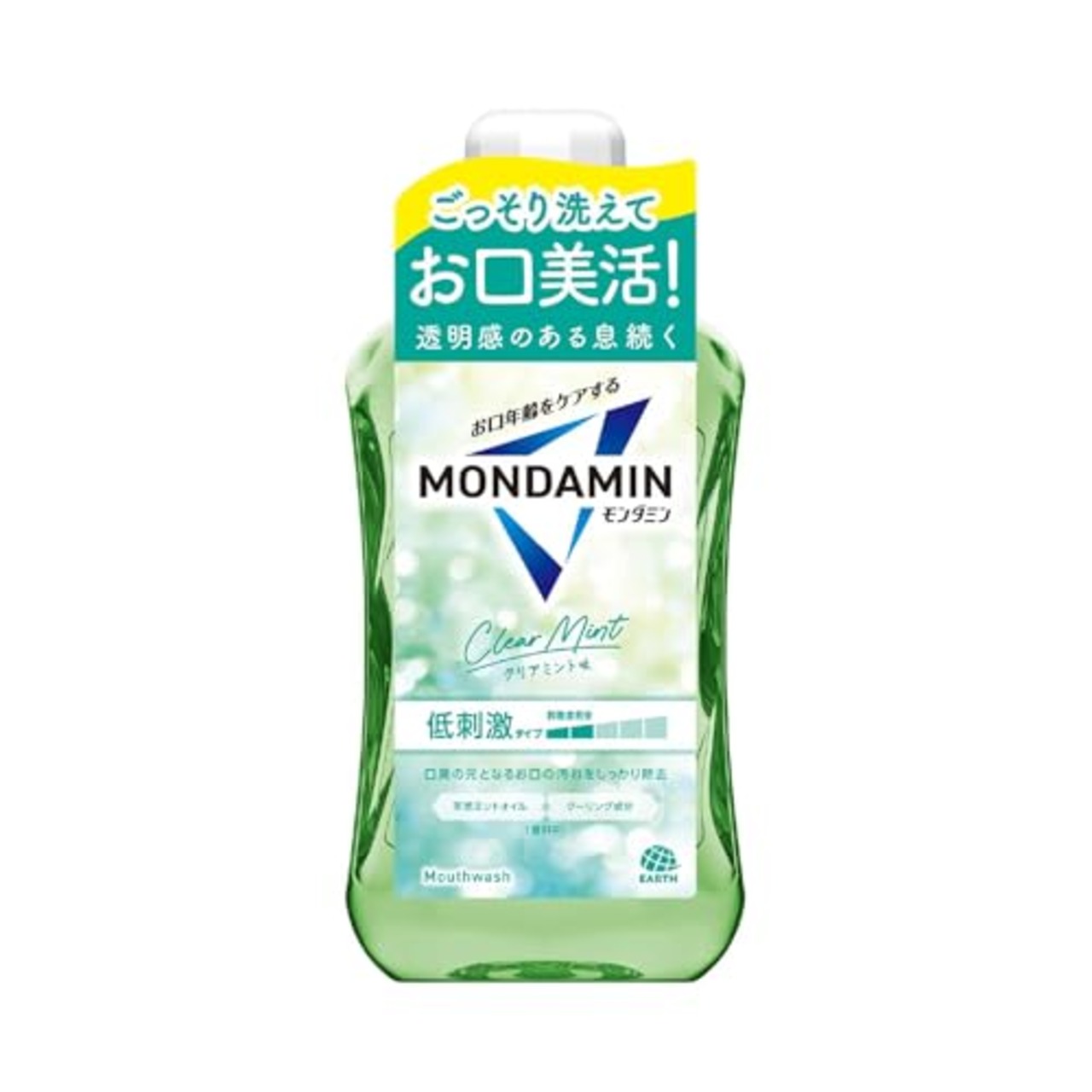 モンダミン クリアミント マウスウォッシュ 1000mL 低刺激 洗口液 口 洗浄 オーラルケア