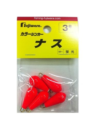 フジワラ(FUJIWARA) カラーシンカー ナス 3号 蛍光 | PAY ID
