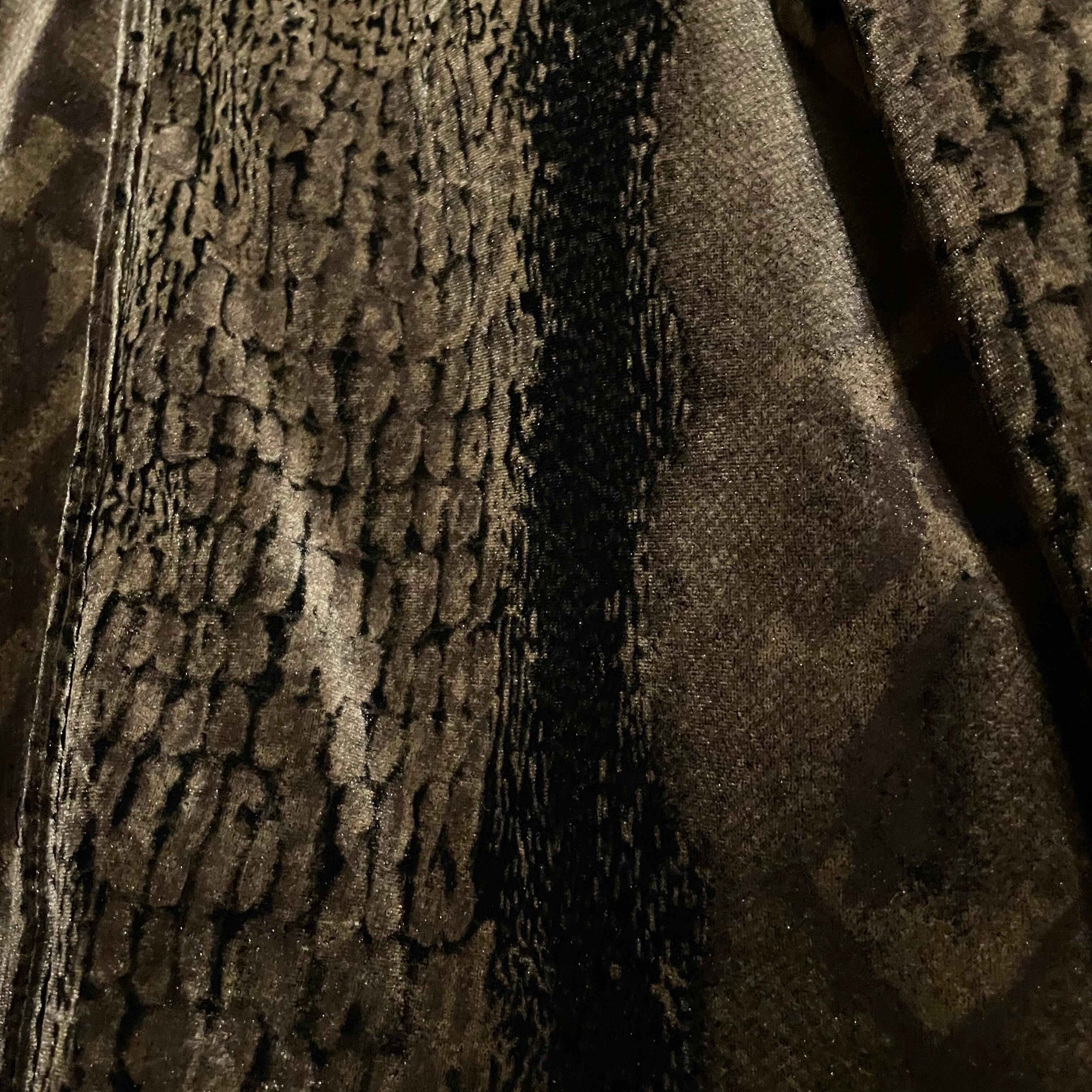 【Caka act3】"もちもち"Beautiful Velour Python Vintage Shirts | Caka(カカ）下北沢古着 ...