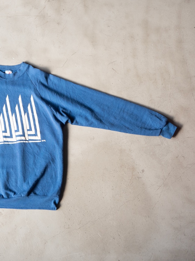 unknown '80s vintage JERSZEES body geometric design sweat