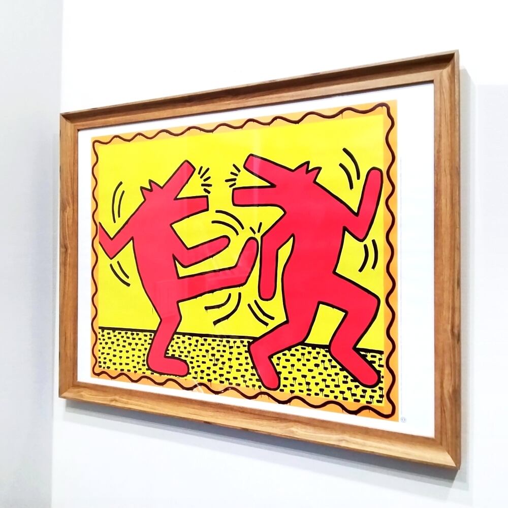 Sold Out】キース・ヘリング「Untitled（Dancing Dogs）」 | アトリエ