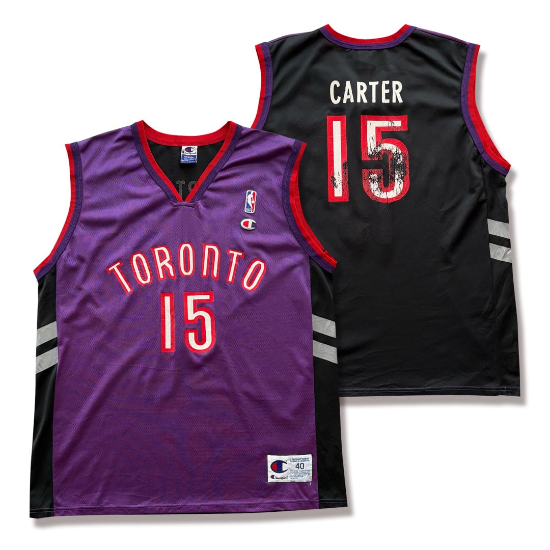 ヴィンス・カーター 【トロント・ラプターズ】 ゲームシャツ Champion