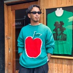 CC "BIG APPLE" HAND KNIT -GREEN-