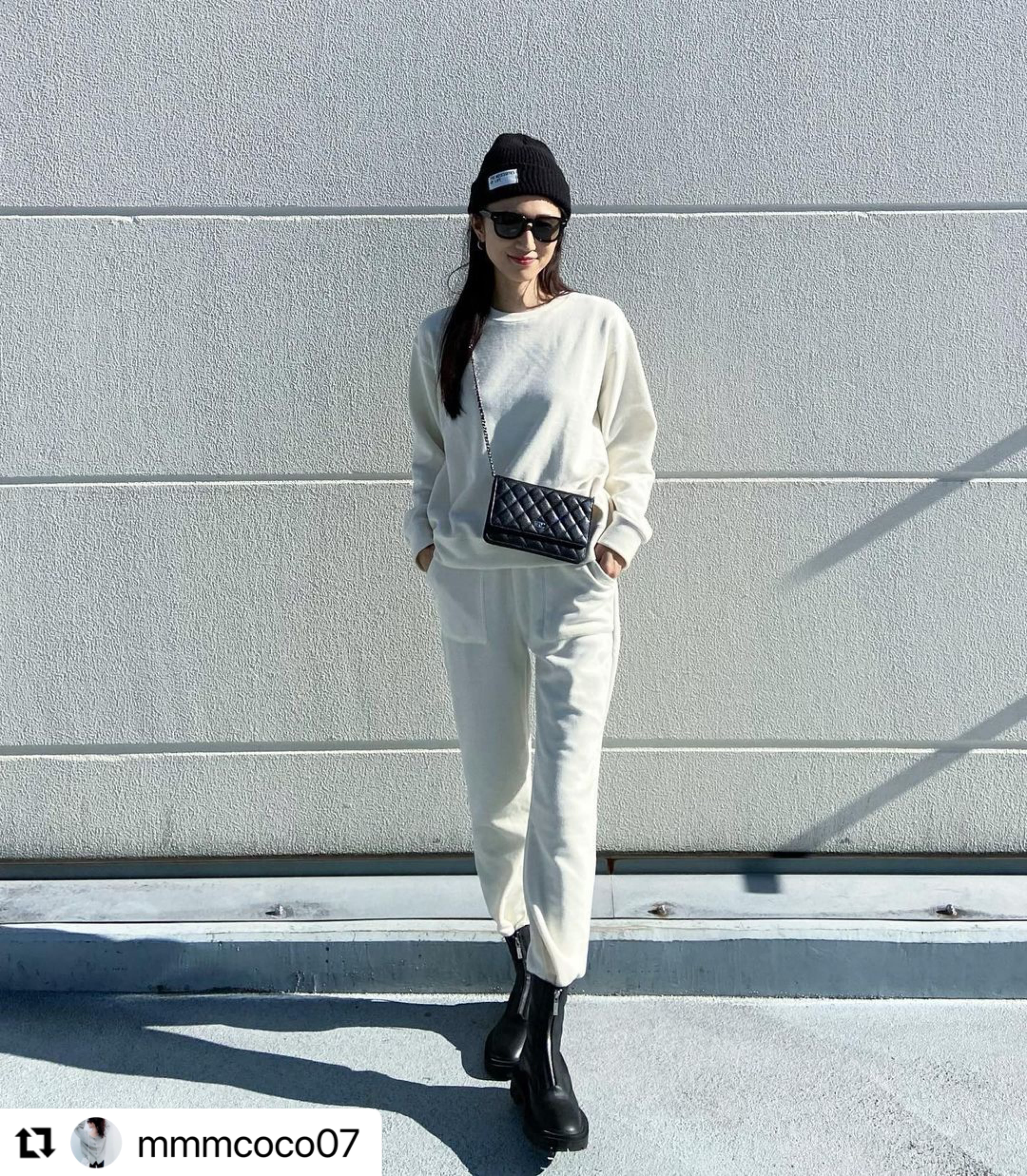 VERY掲載商品〉knit style sweat setup 3色 | IVY select - 大人可愛い 