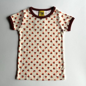 DUNS AOP S/S Tee Tiny Radish【92-110cm】Cloud Cream