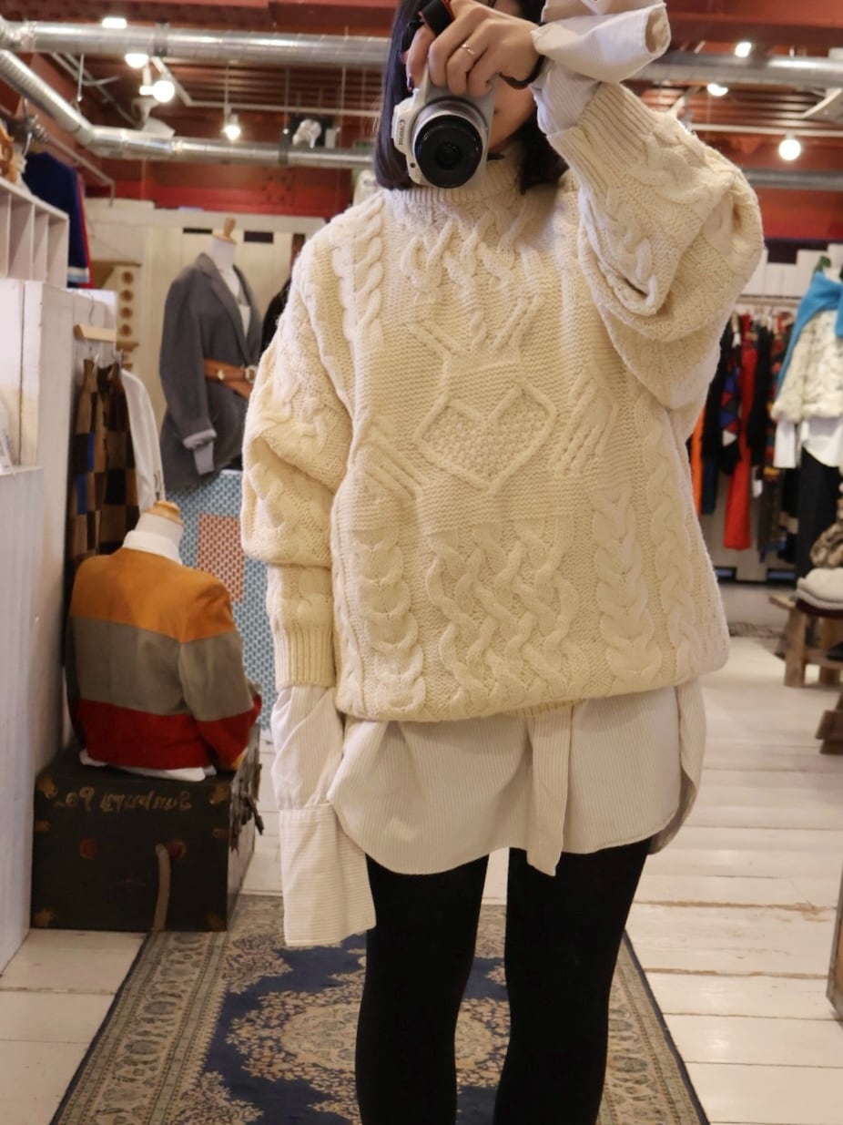 90s fishernan's sweater【1921】