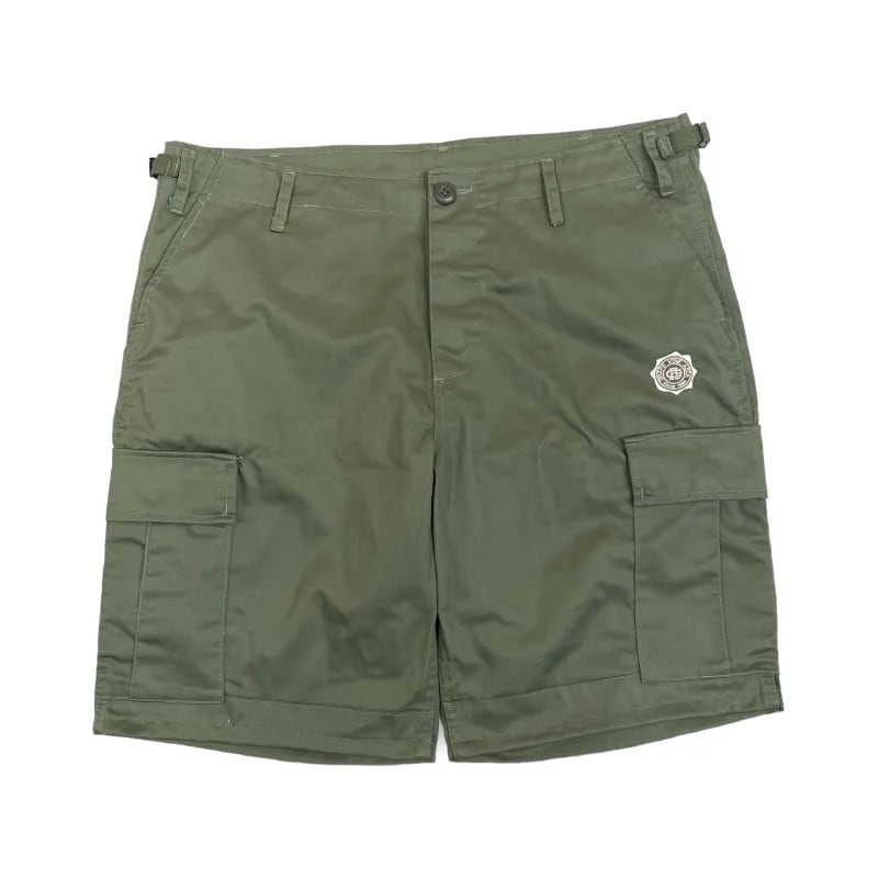 GRAPEVINE ASIA / STAMP CARGO SHORT PANTS / OLIVE