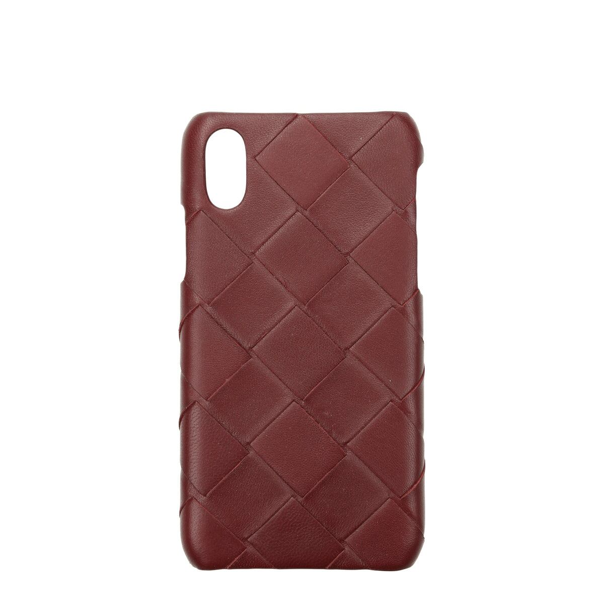 【新品】BOTTEGA VENETA ボッテガヴェネタ メンズ iPhoneケース レザー レッド 580150VO0BL6208