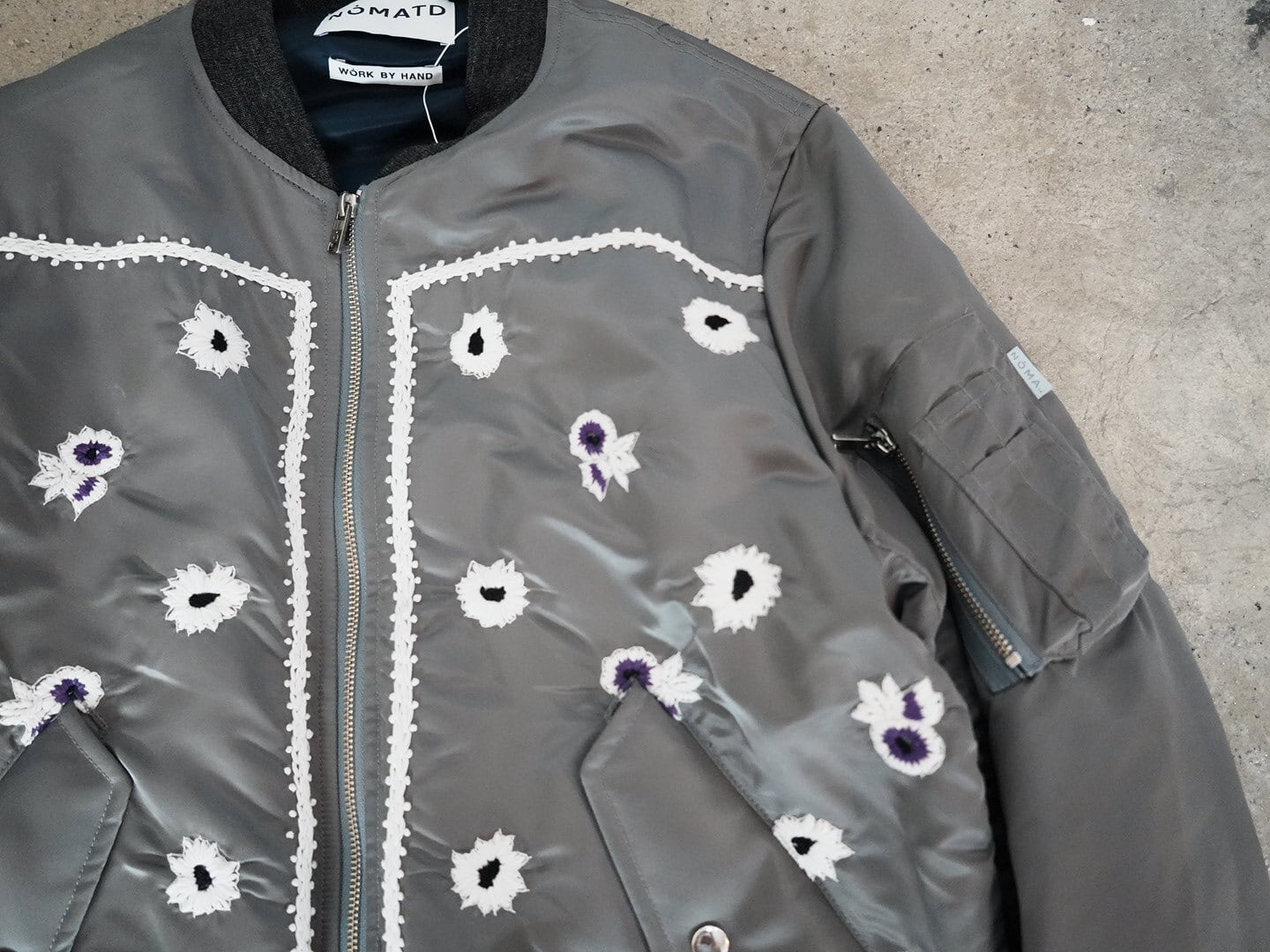 NOMA t.d. (ノーマテキスタイルデザイン) / BANDANA HAND EMBROIDERY