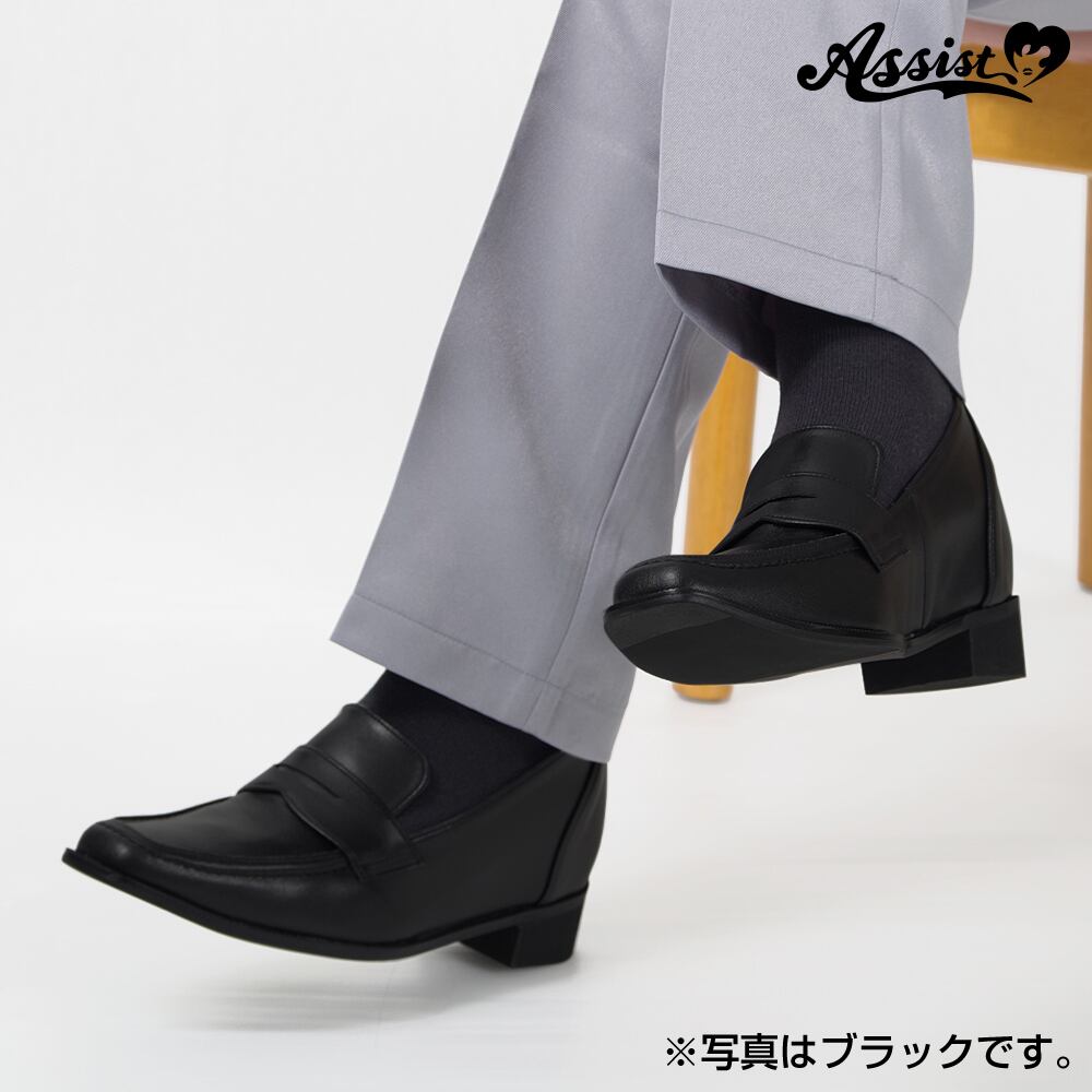 アシストウィッグ【シークレットビジネスローファー ブラック