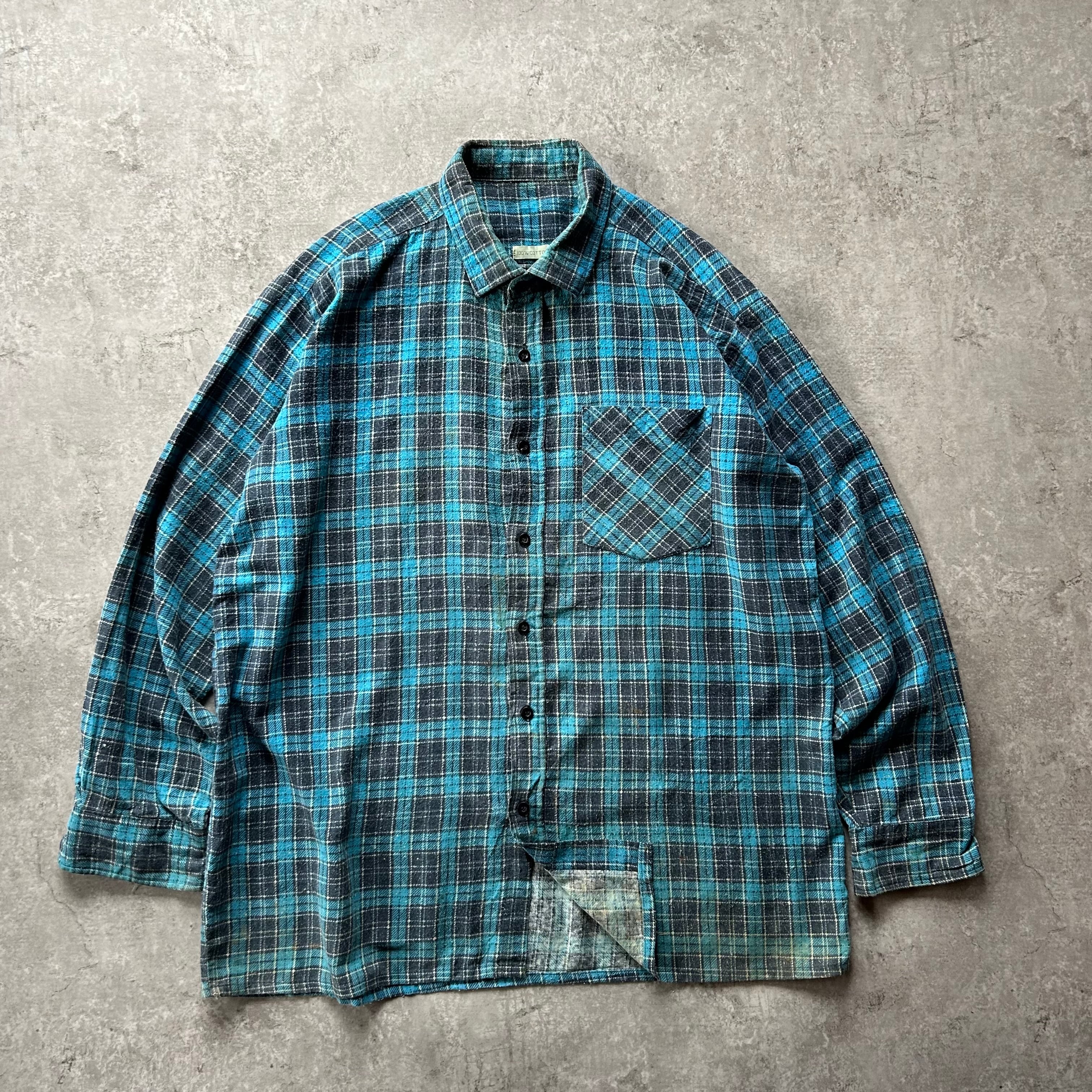 90s ラルフローレン ポロチノ USA製 フェードネイビー 40×34 タック