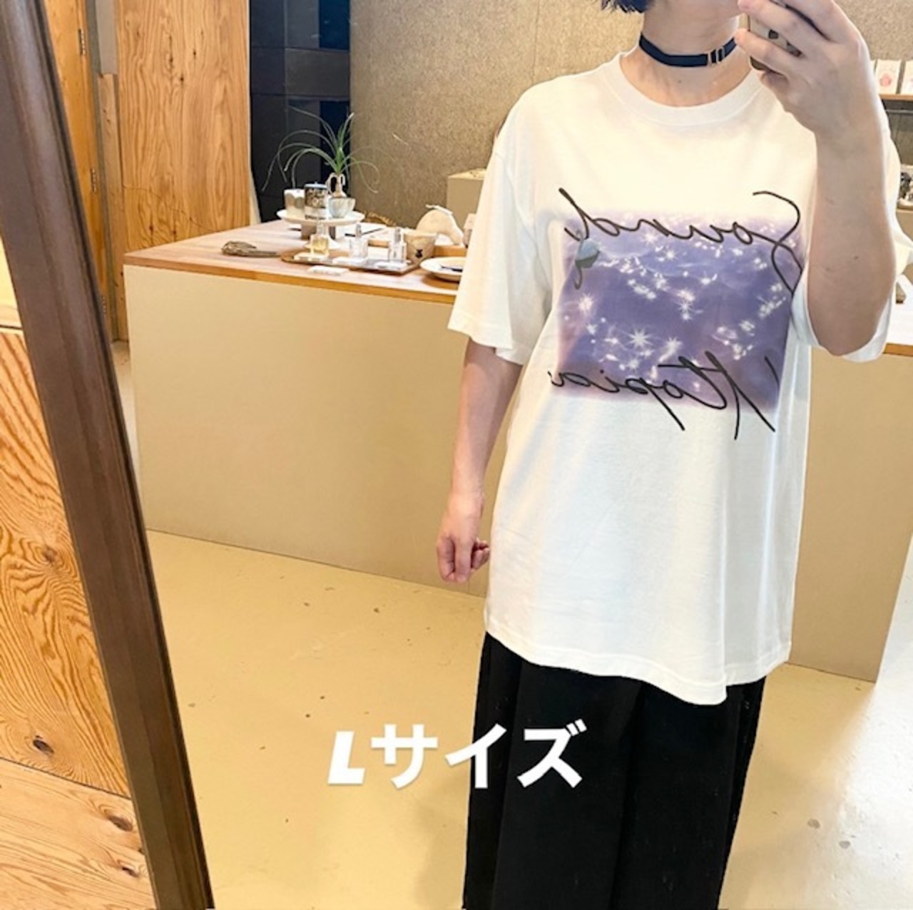 hoop : プリントT