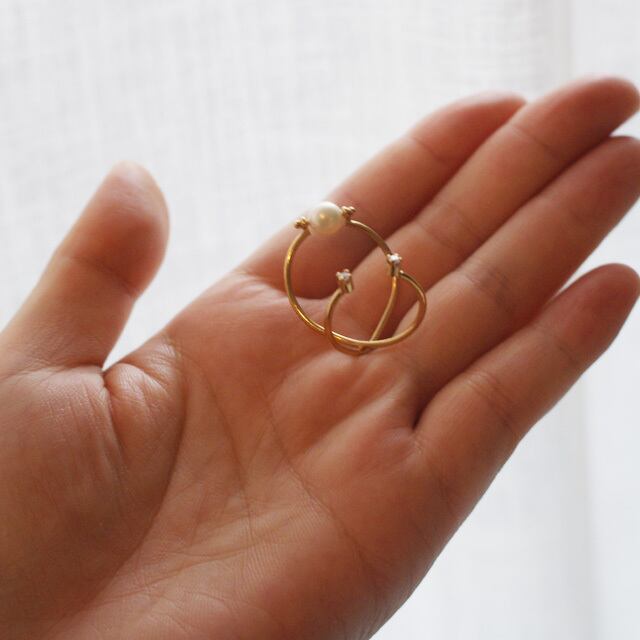 Beatriz Palacios/ Infinity Double Ring PEARL | 世界のかわいいもの