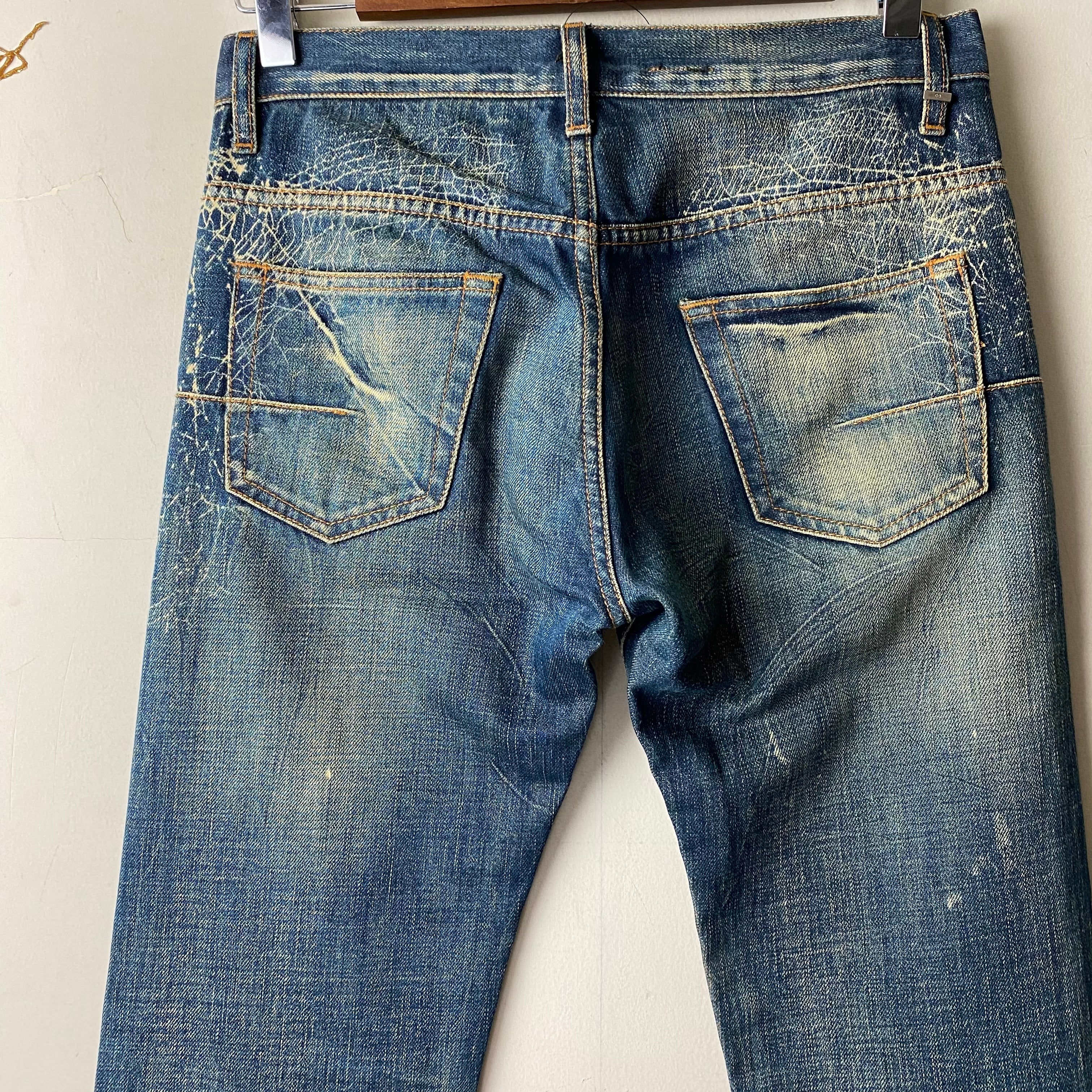 2007SS DIOR HOMME denim skinny pants “spider” | NOIR ONLINE