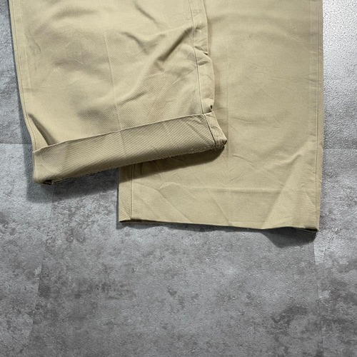 80s-90s Ralph Lauren USA製 w38 ブラウンチノパンツ 詳細写真17