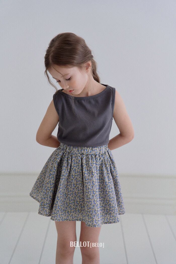 【予約商品】floral skirt