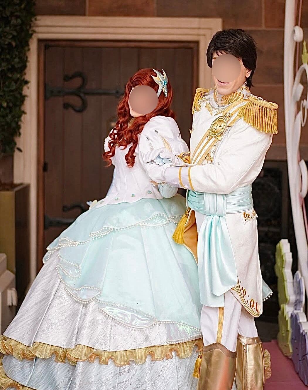 ディズニー アリエル 上海ディズニーグリーティング ホワイトドレス D
