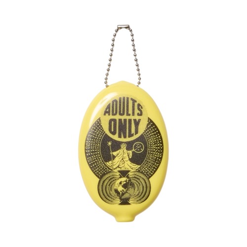 【Evisen Skateboards ゑ】ADULTS ONLY COIN CASE(Yellow)