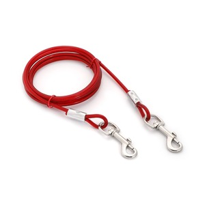 【在庫処分】ロングリード 犬 係留 リード ランナーケーブル しつけ用 5mm 犬用 (3m)